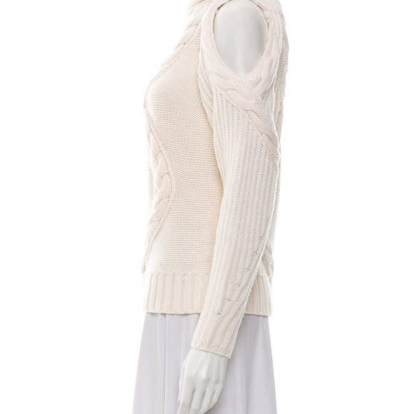 Intermix revolve merino wool mock neck sweater size SP - Picture 3 of 3